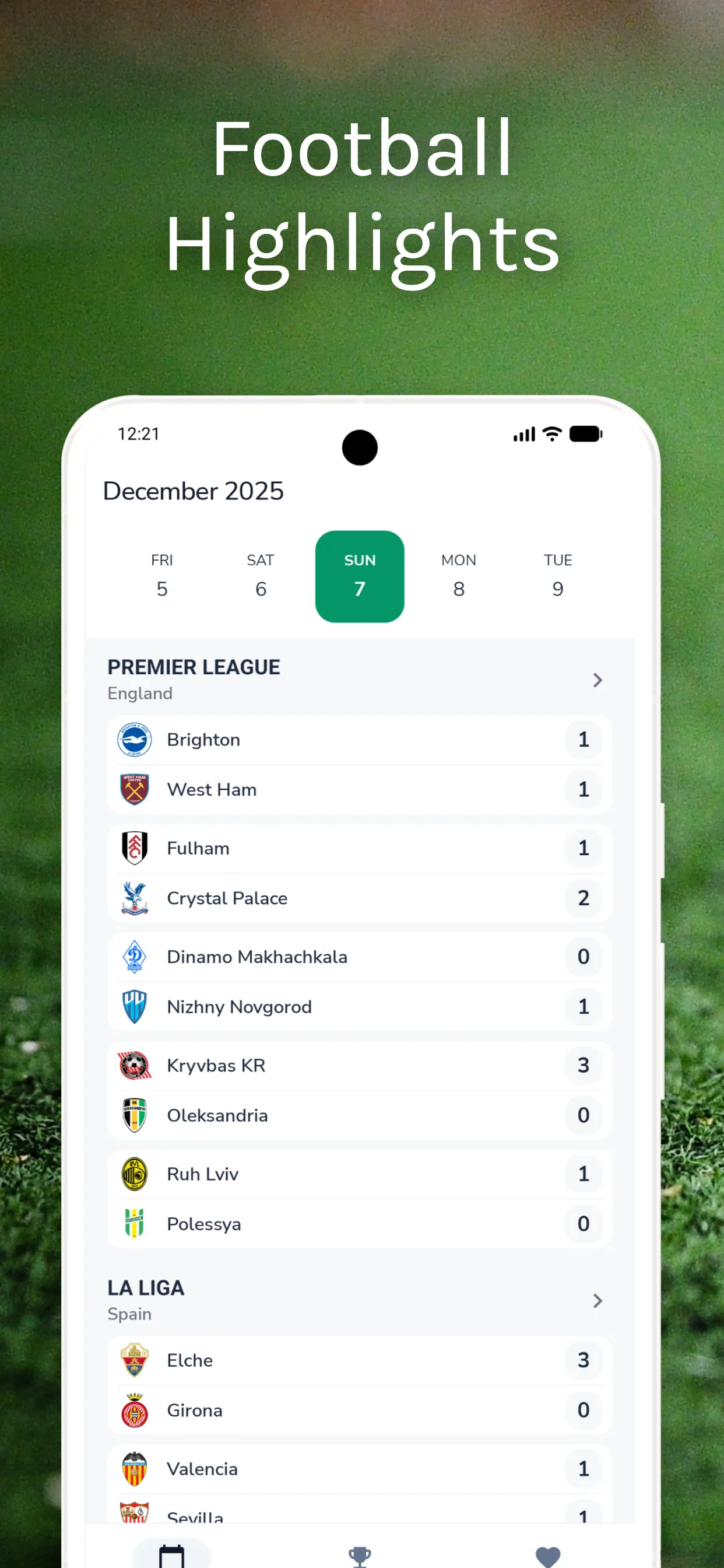 Daily Goal Screenshot